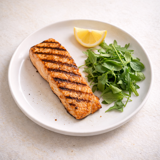 Grilled Salmon Plate