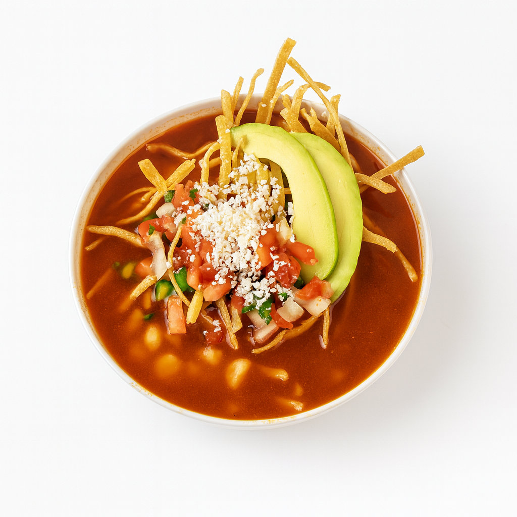 Pozole Tortilla Soup